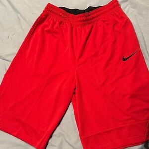Nike Men's Vibrant Red Sports Shorts
